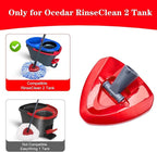 Spin Mop Base Compatible with O-Cedar RinseClean 2 Tank,Spin Mop Replacement Head Cover for Ocedar Mop Attachment Parts, Easy to Replace