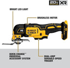 DEWALT 20V MAX Power Tool Combo Kit, 10 Tool Cordless Power Tool Set, 2 Batteries, Charger and 2 Bags Included, Dewalt Brushless Combo Kit (DCK1021D2)
