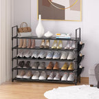 OYREL 5 Tier Shoe Organizer Rack for Closet, Entryway, Garage, Door, Space Saving, Shoe Holder Stand/Tower, Large, 20-25 Capacity