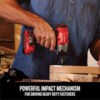 CRAFTSMAN 20V MAX Impact Driver Kit, 1/4 Inch, 2,800 RPM, LED Work light, Battery and Charger Included (CMCF800C1)