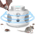Mouse Repellent Ultrasonic, 360° Mice Repellent Indoor Rat Deterrent Get Rid of Mice with LED Lights, Squirrel Rodent Repellent for Attic Houses Barns Garage Basement RV