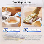 Multi-Purpose Floor Cleaner, 2 in 1 Cleaning and Maintanance Floor Cleaner, Strong and Deep Stain Removel, Remove Stains, Residue Free, Dry Fastly, Suitable for Wood/ Marble/ Ceramic Tile Flooring