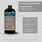 Lapew Sandy Pink Paradise Scented Mop Soap - Luxury Floor Cleaner Concentrate for Mopping Tile, Laminate, Vinyl & Hardwood | Streak-Free, Low-Foam | 36 oz