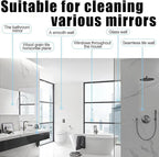 Electric Window Cleaning Robot with Z-N Path Auto Cleaning, Dual-Way Water Spray & 2500Pa Suction – Automatic Outdoor/Indoor Glass Cleaner for High-Rise Windows