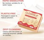 CLEARALIF All in One Laundry Detergent Sheets Kit, Magnolia Scent, 160 Loads Laundry Sheets + 160 Drying Sheets, Laundry Set Great for Travel, Softener Sheets Eco Package Friendly & Hypoallergenic