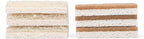 Full Circle Nutcase, Plant-Based Scrubber Sponges – Pack of 6 – 3 Walnut & 3 Coconut – Powerful Natural Sponges Made with Plants & Recycled Materials, Safe for Nonstick