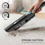 Apical Life Cordless Handheld Vacuum Cleaner, 13000Pa Strong Suction, Mini Vacuum with Charging Dock, 40 Mins Runtime, LED Light, HEPA Filter, One-Click Empty for Car Detailing and Home