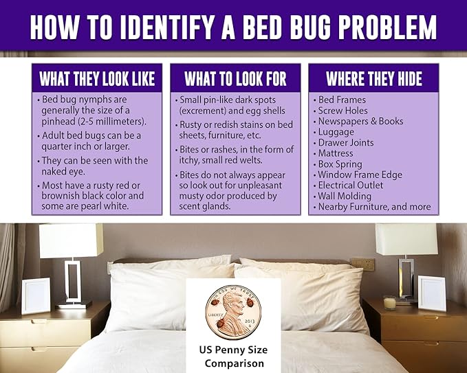 Nature’s MACE Bed Bug Killer 16 oz, Kill BedBugs Treatment, Mites, Eggs, Easy, Do-It-Yourself, Professional Bed Bug Spray, at-Home Solution, Mattress, Non-Toxic, Child & Pet Safe, Stain & Odor Free