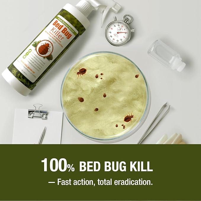 EcoVenger Bed Bug Killer with Remote Sprayer 1 Gal - Kills 100% All Stages on Contact- Kills Resistant Bugs- Kills Eggs- 14 Day Residual Protection- Non-Toxic- Child & Pet Friendly