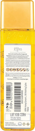 KIFRA HONEY Concentrated Laundry Fragrance 6.76 Fl Oz 200ml 80 Washing Cycles