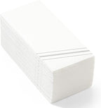 50 Pack Linen Feel Guest Paper Hand Towels | Disposable Super Absorbent Airlaid Paper Towels For Bathroom, Party, Weddings, Or Events | 12 x 17 Inches 1/6 Folded Decorative Design