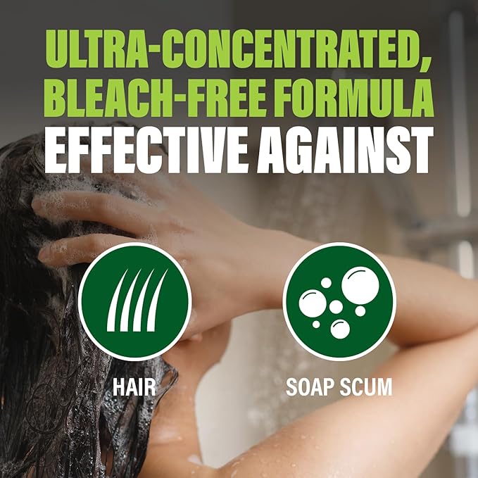 Green Gobbler Ultra Concentrated Drain Clog Remover & Cleaner | Powerful Hair, Grease & Soap Dissolver for Bathroom, Kitchen, Shower, Sink & Toilet | Safe for Pipes & Septic Systems