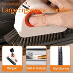Window Track Cleaner Tools Set - 8 Pcs Groove Cleaning Brush Kit, for Sliding Door Track, Shutter, Sill, Tile Lines, Sink