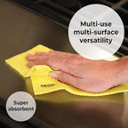 Skoy Cloth, 8-Pack Versatile Swedish Dishcloths for Kitchen and Household Use, Reusable Cleaning Cloths, Planet-Friendly, Dishwasher and Dryer-Safe, Mint Green