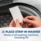 Tru Earth Platinum - Heavy Duty Laundry Detergent Sheets - Up to 64 Loads (32 Count), Fragrance Free - Ultra-Concentrated Strips Formula - Eco-Friendly Laundry Sheets