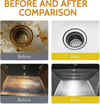 Heavy Oil Cleaner Stain-Effective Multi-Purpose Cleane for Heavy Oil Cleanup with Spray Nozzle Spray for Kitchen, Household, Oven, Stove, Range Hood, Sink (1PCS)