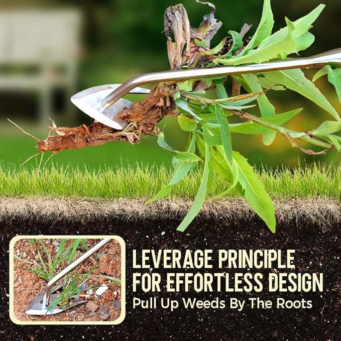 Weed Puller Tool，2026 New Weeding Artifact Uprooting Weeding Tool Weed Remover Tool Manganese Steel Weed Pulling Tool Manual Weeders Tool for Garden (A-2pcs)