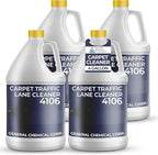 Carpet Traffic Lane Cleaner 4106 - Concentrated Carpet Pre Treatment Stain Remover - Incredible Stain Remover - Floor Covering Solution - Ideal for Industrial & Home Rug Cleaning - Case