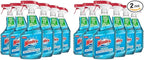 Windex Glass and Window Cleaner Spray Bottle, Bottle Made from 100% Recycled Plastic, Surface Cleaning Spray, Original Blue Scent, 23 Fl Oz,6 Count (Pack of 2)