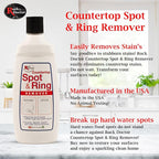 Rock Doctor Spot & Ring Remover, Works on Granite, Marble, Countertop & Quartz, Hard Water Mark & Spot Remover, Remove Coffee & Scuff Mark, 14 oz. Pack of 1