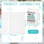 Fuutreo Motivational Facial Tissue Packs 3 Ply Inspirational Pocket Travel Packs Appreciation Gifts Soft Tissues Packs Individual Packs Travel Bulk for Wedding