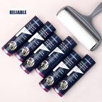 8 inch Wide Lint Roller Refills Compatible with Scotch Brite 50% Stickier Large Surface Roller Refill, Works Great On Pet Hair, 60 Sheets per Refill, Pack of 6, 360 Sheets Total