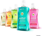 Method Liquid Laundry Detergent, Ginger Mango, 66 Loads Per Bottle, Hypoallergenic + Stain Remover, 53.5 Fl Oz (Pack of 2)
