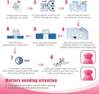 Foaming Drain Cleaner, Sink Cleaner and Deodorizer, Drain Clog Remover for Kitchen Sinks, Shower Drains, Tubs (2pcs)