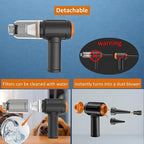 Meudeen Air Duster - Computer Vacuum Cleaner - for Keyboard Cleaning - Cordless Canned Air - 110000RPM Powerful PC Cleaner(Air-01)