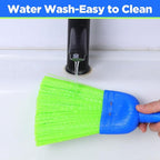 5 Pcs Polyfiber Handheld Brush – Durable Whisk Broom for Indoor & Outdoor Cleaning Compact, Hang Hole for Easy Storage – Ideal for Cars, Floors, Porches, and More