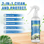 Wall Cleaner Spray, Household Mold Stain Cleaning Spray Deep Clean, All-Purpose Cleaner Spray for Tiles, Walls, Ceiling, Deck, Wood, Brick, Showers, Kitchen, Sink, Grout, Washing Machine Gasket