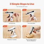 VEVOR Hot Glue Gun, Rechargeable Cordless Glue Gun, Mini Wireless Hot Glue Gun Kit with 2200mAh Battery, 20 Pcs Glue Sticks, Fast Preheating & High Temp, for Crafts, Arts, DIY, Quick Home Repairs