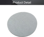Utoolmart 7 Inch Scrubber Scouring Pads 1200 Grits Drill Scuffing Disc Hoop and Loop Surface Conditioning Disc Gray 6Pcs