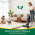 Mop Solution Osmanthus Flower Scent Compatible with Tineco Cleaning Solution, Residue & Streak Free, Suitable for All Robot Vacuum Cleaners and Wireless Wet Dry Dual-Use Vacuum Cleaners (2 bottle)
