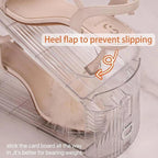 shoe slots organizer, Clear Shoe Stacker, Adjustable Level Shoe Rack,Storage Space Saver for Sneakers Display (Transparent, 10Pack)