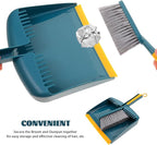 Hand Broom and Small Dustpan Set, Compact Broom Dustpan Cleaning Tool for Home and Car Interior, Portable Sweeping Accessory for Kitchen and Indoor Use