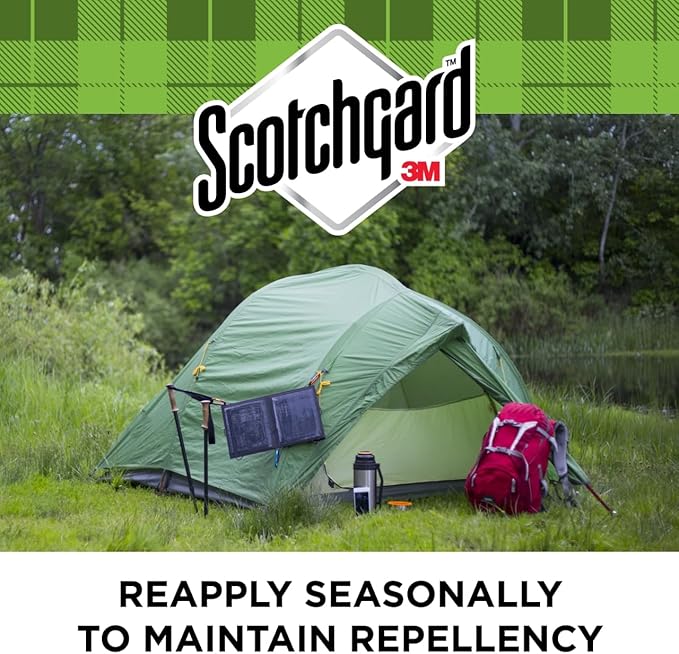 Scotchgard Heavy Duty Water Shield, Repels Water, Ideal For Outerwear, Tents, Backpacks, Canvas, Polyester And Nylon, 21 Ounces (2 Cans)