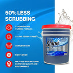 Ultra Shine 3X Platinum Bulk Dishwashing Liquid, Powerful Grease Remover, 5-Gallon - Concentrated Dish Cleaner Soap for Commercial Kitchens, Restaurants & Home Cleaning, Gentle on Hands & Skin