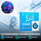 X-ALL Washing Machine Cleaner – Deep Cleaning Tablets, Cleans and refreshes the interior, Limescale and Mineral-Buildup – Deep Cleans Dirt for HE, Front Load & Top Load Washers