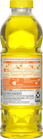 Pine-Sol Multi-Surface Cleaner, Lemon Fresh, 24 Fluid Ounces (Package May Vary)