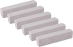 WALFRONT 6PCS Pool Pumice Stone Toilet Bowl Cleaner & Hard Water Remover PVC Scouring Sticks for Bathtub Shower Tile Kitchen Sink Swimming Pool Grates (S 10x25cm)