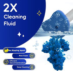 Newlonis® Disposable Toilet Brush with 32 Refills, Wall-Mounted Toilet Bowl Cleaning Wand, Toilet Brush and Holder Set