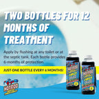 Hotrod Septic Tank Treatment - 12 Month Supply Extends System Life and Prevents Costly Repairs - Industrial Grade - Easy to Use