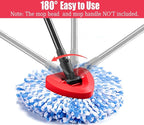 Spin Mop Replacement Base Head Compatible RinseClean 2-Tank System Mop Rotating Triangle Mop Head Cover Replacement Rotating Mop Base Plastic Base Part