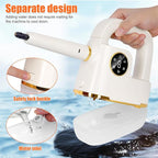 STEAM CLEANER Handheld [One Click Clean] Steamer for Cleaning 10-in-1 High Pressure Steam Cleaner for Home/Car Detailings/Fabric etc. Separate Design|Digital Display|Two Cleaning Methods