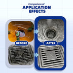 2PC Drain Clog Remover, Pipeline Dredging Agent, Powerful Quick Cleaning Drain Toilet Cleaner Tool, Unclog Toilet Clog And Kitchen Sink Pipe Unblocker Powder