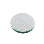 8PCS 5'' Scrubber Scouring Pads, Drill Powered Brush Tile Scrubber Scouring Pads for Furniture Automotive Cleaning, Rust Removal, Green