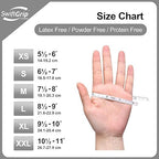 Disposable Nitrile Exam Gloves, 3-mil, Large, Case of 1000, White Nitrile Gloves Disposable Latex Free for Medical, Cleaning, Cooking & Esthetician, Food-Safe, Powder-Free, Non-Sterile