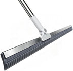19.7'' Large Floor Squeegee for Concrete Floor with 51''-58'' Telescoping Stainless Steel Handle, Squeegee Broom for Removing Water on Tile, Epoxy, Garage, Driveway, Patio