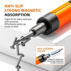 120-IN-1 Mini Electric Screwdriver Set is a comprehensive electric precision tool kit designed for electronics repair and assembly tasks